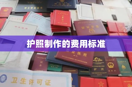 奉节护照制作的费用标准