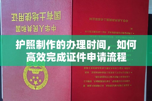 奉节护照制作的办理时间，如何高效完成证件申请流程